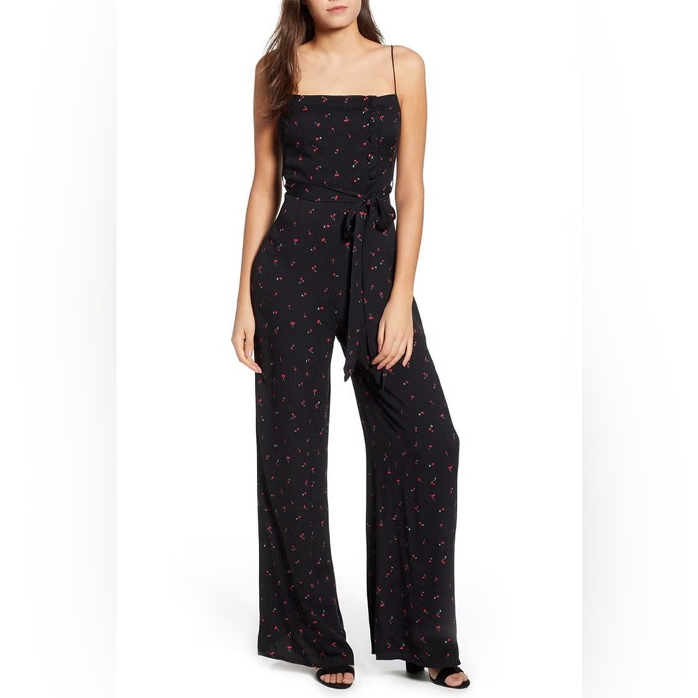 AFRM Mel Belted Jumpsuit (XS)